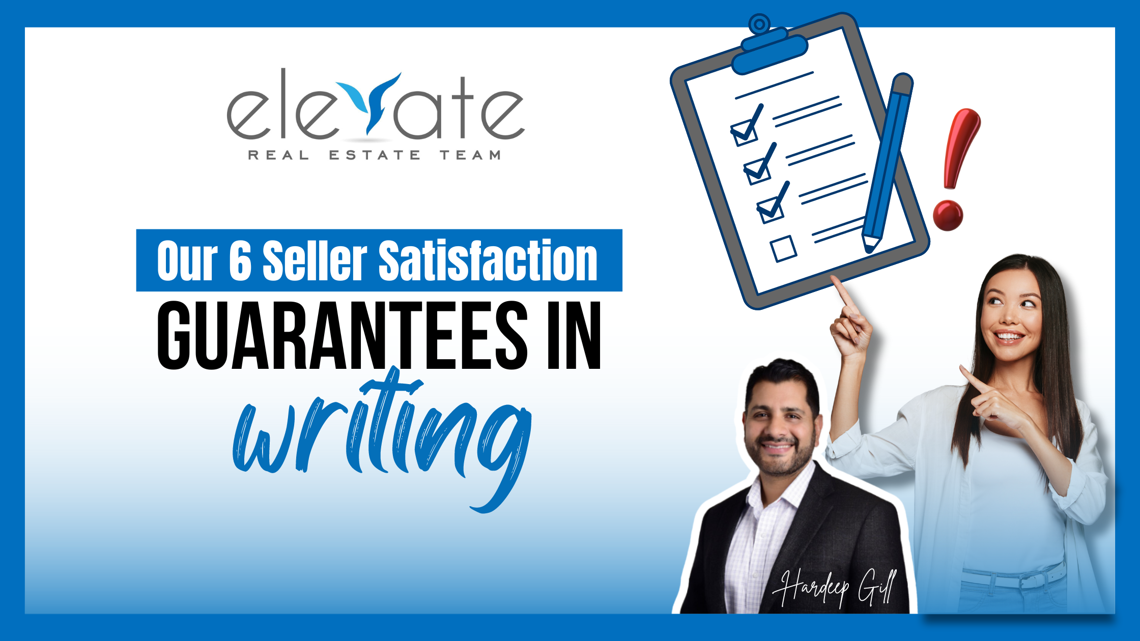 Our 6 Seller Satisfaction Guarantees In Writing